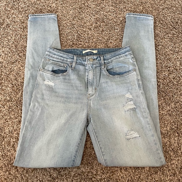 Levi Strauss 721 High Rise Skinny Jeans 💙 - Picture 2 of 6